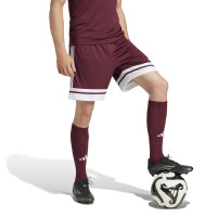 adidas Squadra 25 Football Shorts Burgundy White