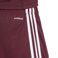 adidas Squadra 25 Football Shorts Burgundy White