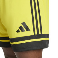 adidas Squadra 25 Football Shorts Yellow Black