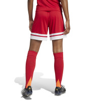 adidas Squadra 25 Women's Football Shorts Red White