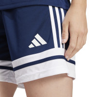 adidas Squadra 25 Women's Football Shorts Dark Blue White