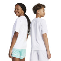 adidas Squadra 25 Kids Football Shirt White