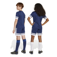 adidas Squadra 25 Voetbalbroekje Kids Donkerblauw Wit