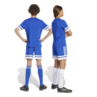 adidas Squadra 25 Voetbaltenue Kids Blauw Wit