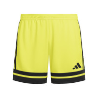 adidas Squadra 25 Kids Football Shorts Yellow Black