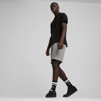 PUMA teamFINAL Casuals Polo Zwart Zilver