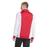 adidas Ajax DNA Trainingsjack Wit Rood
