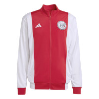 adidas Ajax DNA Trainingsjack Wit Rood