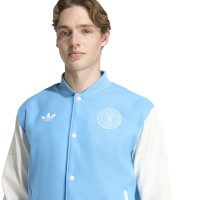 adidas Inter Miami CF Originals Trainingsjack Blauw Wit Roze