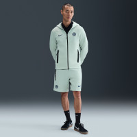 Nike Inter Milan Tech Fleece Vest 2025-2026 Lichtgrijs Donkerblauw