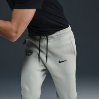 Nike Inter Milan Tech Fleece Full-Zip Tracksuit 2025-2026 Light Grey Dark Blue