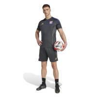 adidas Olympique Lyon Trainingsshirt 2025-2026 Donkergrijs Goud Rood Blauw
