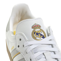 adidas Samba Real Madrid Sneakers White Light Grey Yellow