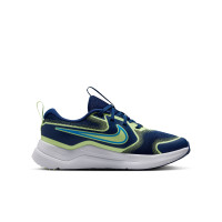 Nike Cosmic Runner Running Shoes Kids Dark Blue Green White