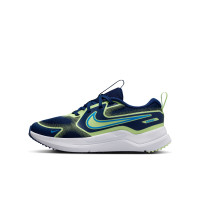 Nike Cosmic Runner Running Shoes Kids Dark Blue Green White