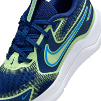 Nike Cosmic Runner Running Shoes Kids Dark Blue Green White