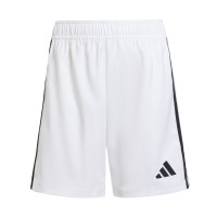 adidas Tastigo 25 Kids Football Shorts White Black