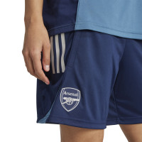 adidas Arsenal Trainingsbroekje 2025-2026 Dames Donkerblauw Blauw Wit