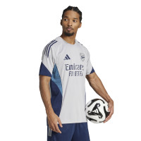 adidas Arsenal Training Shirt 2025-2026 Grey Dark Blue
