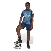 adidas Arsenal Trainingsbroekje 2025-2026 Kids Donkerblauw Blauw Wit