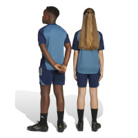 adidas Arsenal Training Set 2025-2026 Kids Blue Dark Blue White