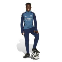adidas Arsenal Trainingsbroek 2025-2026 Kids Donkerblauw Blauw Wit