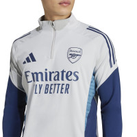 adidas Arsenal Trainingspak 1/4-Zip 2025-2026 Grijs Donkerblauw Blauw