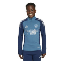 adidas Arsenal Tracksuit 1/4-Zip 2025-2026 Kids Blue Dark Blue White