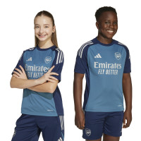 adidas Arsenal Training Shirt 2025-2026 Kids Blue Dark Blue White