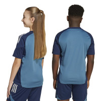adidas Arsenal Training Shirt 2025-2026 Kids Blue Dark Blue White