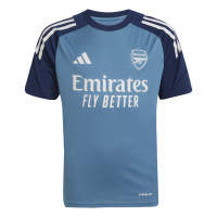 adidas Arsenal Training Shirt 2025-2026 Kids Blue Dark Blue White
