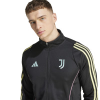 adidas Juventus Full-Zip Tracksuit 2025-2026 Black