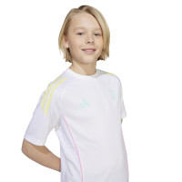 adidas Juventus Training Shirt 2025-2026 Kids White