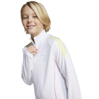 adidas Juventus Trainingspak 1/4-Zip 2025-2026 Kids Wit Zwart