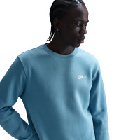 Nike Club Crew Sweater Turquoise White