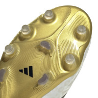 adidas Copa Pure III Elite Gras Football Boots (FG) White Black Gold