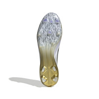 adidas F50 Elite Gras Voetbalschoenen (FG) Wit Zwart Goud