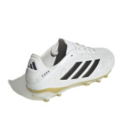 adidas Copa Pure III League Grass/Artificial Grass Football Boots (MG) Kids White Black Gold