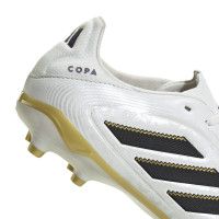 adidas Copa Pure III League Grass/Artificial Grass Football Boots (MG) Kids White Black Gold