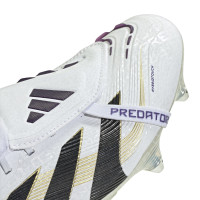 adidas Predator Elite FT Iron Nop Football Boots (SG) White Black Gold
