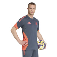 adidas Bayern München Trainingsset 2025-2026 Donkergrijs Oranje