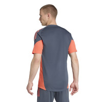 adidas Bayern München Trainingsshirt 2025-2026 Donkergrijs Oranje