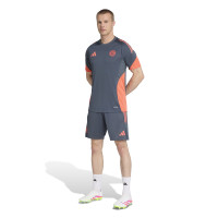 adidas Bayern München Trainingsshirt 2025-2026 Donkergrijs Oranje