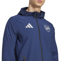 adidas Arsenal Vis Tech Vest 2025-2026 Donkerblauw Wit Zwart