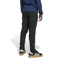 adidas Arsenal Vis Tech Full-Zip Tracksuit 2025-2026 Kids Dark Blue Black White