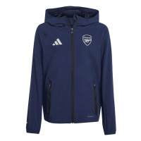 adidas Arsenal Vis Tech Vest 2025-2026 Kids Donkerblauw Wit Zwart
