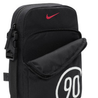 Nike Heritage Total 90 Crossbody Tas Zwart Rood