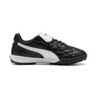 PUMA King Top Turf Football Boots (TF) Black White Gold