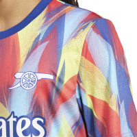 adidas Arsenal Pre-Match Trainingsshirt 2025-2026 Blauw Rood Geel