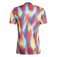 adidas Arsenal Pre-Match Trainingsshirt 2025-2026 Blauw Rood Geel